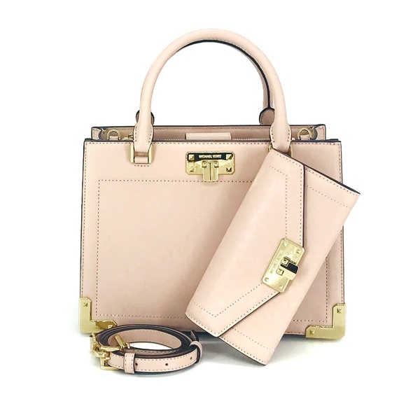 Michael Kors | Bags | 2pcs Michael Kors Kinsley Accordion Satchel ...